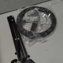 Overhead Phone Mount with Ring Light Phone Holder,10" LED Ring Light for Desk with Stand and Remote for iPhone,Phone Tripod with Light for Video Recording TikTok Live Stream Cooking Kitchen Vlogging