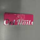 2 x Semi Cured Gel Nail Strips, 20 PCS Gel Nail Stickers - UV Light Wraps, Salon Quality & Easy to Use - French Chess