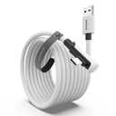 Syntech Link Cable 16FT for PCVR Compatible with Oculus/Quest 3/Meta Quest 3S, Quest2/Pro/Pico 4/Ultra Accessories and PC/SteamVR, High Speed PC Data Transfer, USB 3.0 to USB C Cable for VR Headset