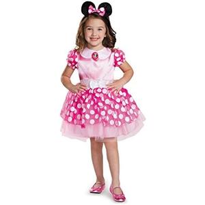 Disney Minnie Mouse Classic Tutu Girls' Costume, Pink Size 3-4T
