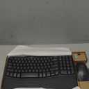 Logitech Wave Keys MK670 Combo, Wireless Ergonomic Keyboard with Signature M550 L Wireless Mouse, Comfortable Natural Typing, Bluetooth, Logi Bolt, for Multi-OS, Windows/Mac - Graphite