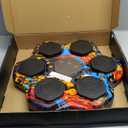 Music Boxing Machine, Smart Bluetooth Boxing Machine with Gloves, Wall Mounted Music Punching Trainer for Kids Adult, LED Electronic Workout Punching Machine with 9 Modes & 9 Speeds (Colorful)