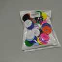 2 x Large Resin Sewing Buttons, 1-1/2 inch,38mm, 4-Hole, Multicolored Craft Buttons for DIY Projects, 30 Pack (Multicolored)