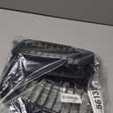 E46 Grille - Black Kidney Single slats Grill Compatible With 2002-2005 BMW 3 Series E46 4-Door 320i 325i 325xi 330i 330xi ABS Gloss Black Kidney Grill