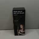 Hair Styler Hair Dryer Brush - 110,000 RPM High-Speed Hot Air Styler,Multi Stylers with Auto-Wrap Curler, Professional Blow Dryer Brush for Fast Curling Volumizing Straightening Styling(Black-Golden)