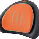 Skechers Lumbar Pillow Premium Memory Foam, Double-Layer-Office Chair Cushion for Tailbone Pain Relief,Butt Pillow for Office Chair,Car seat Cushion,Long Sitting Office Workers,and Car Drivers,Orange