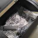 Char-Griller Patio Pro Charcoal Grill and Smoker with Cast Iron Grates, Premium Metal Shelf and Damper Control, 250 Cooking Square Inches in Black, Model 1616