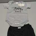 SUNNY PIGGY Baby Boy Clothes Newborn Infant Boy Outfits Romper Hat Pants 3Pcs Clothing Set for 12-18 Month Boys