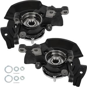 SCITOO 698-464;698-465 Front Steering Knuckle Assembly Left&Right Fit for 2011-2013 for Hyundai Sonata 2PC