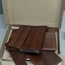 TESLYAR Wood Phone Docking Station for Men - Desk or Nightstand Organizer - Birthday Gifts for Husband, Dad - Anniversary Idea from Wife - Key Holder, Stand Wallet, Watch & Essentials (Bourbon Brown) 