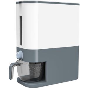 25 Lbs Cereal & Rice Dispenser - Airtight Countertop Storage Container for Kitchen & Pantry, Dispensador de Arroz