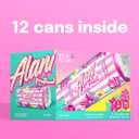 Alani Nu COTTON CANDY, Sugar Free, Low Calorie Energy Drinks, 200mg Caffeine, Biotin, B Vitamins, Zero Sugar, 10 Calories, 12 Fl Oz Cans, 12 Pack