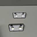 Solar Fence Lights Outdoor, 12 Pack IP65 Waterproof Fence Lights Solar Powered with Ultra-Bright LED Lens, 9 Color Modes, 12+ Hours Steady Glow for Deck/Backyard/Patio/Pool/Wall - Black