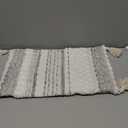 Kevin Textile 12x20 Inch Lumbar Throw Pillow Cover 1 Pack Boho Decorative Soft Chenille Thread Woven Tufted Textured Rectangle Cushion Case Farmhouse Accent for Living Room Couch Sofa Bed, Grey