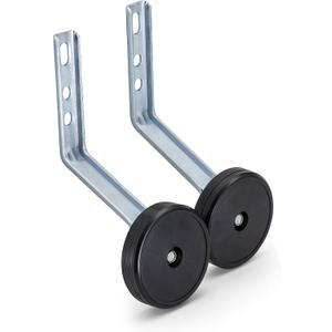 Schwinn Training Wheels for Kids Bikes, Fits 12, 14, 16, 18, 20 Inch Wheel Bicycles, Sturdy Steel Brackets, Easy to Adjust, Two Decal Sets Included (One Size, Stars & Flowers)