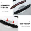Upgraded Door Handle Cover Compatible for Honda Civic 2021 2020 2019 2018 2017 2016 Accessories Door Handle Protectors for 10th Gen Honda Civic (Glossy Black)