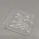 ZPU Egg Holder Camping, 1Pcs 4 Grid Egg Container, Plastic Egg Carrier for Camping Picnic Travel Outdoor Refrigerator Kitchen, Clear White