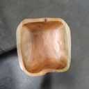 for Rubber Wood, Salad Bowl Handcrafted, Simple Stylish Square Bowl, for Party Family Gathering, Durable Wood Tableware, Kitchen Serving Bowl, Decorative Dining   (10x12"x4Diameter)