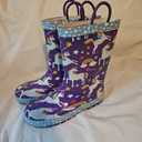 Western Chief Rain Boots with Pull on Handles for Toddlers and Kids - Premium Waterproof Boots for Boys and Girls 9