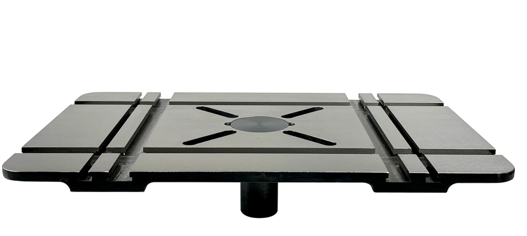DELUXE CAST IRON WOODWORKER'S DRILL PRESS TABLE