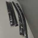 Rain Guards for CR-V 2017-2022, Tape-on Side Window Deflectors, Window Visors for Honda Cars - 4 Rain Guards & 4 Car Coasters