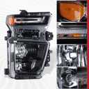 OEM Style Halogen Headlight Assembly Compatible with 2020-2023 Chevy Silverado 2500HD 3500HD Custom/LT/Work Truck Right Passenger Side 84738617 GM2503504