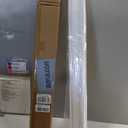 LazBlinds No Drill Light Filtering Cellular Shades, 36" W x 72" H, White