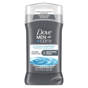 2 x Dove Men+Care Deodorant Stick Aluminum-free formula with 48-Hour Protection Clean Comfort Deodorant for men with Vitamin E and Triple Action Moisturizer, 3 Ounce (Pack of 1)