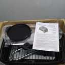 Coleman RoadTrip 225 Portable Tabletop Propane Grill, Gas Grill with 2 Adjustable Burners, Instastart Ignition, & 11,000 BTUs of Power for Camping, Tailgating, Grilling & More