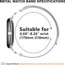 Metal Magnetic Band Compatible with Google Pixel Watch 4/3 41mm,Stainless Steel Dressy Mesh Loop with X-Shape Diamond Women for Google Pixel 4/3/2/1