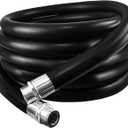 1 Inch NPT Fuel Transfer Hose, 20FT Farm Hose for Dispensing Diesel, Gasoline, Kerosene & Biodiesel, Efficient 20 Feet Pump Tank Tube for Fuel Transfer