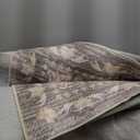 10x14 Washable Area Rug for Living Room, Extra Large Neutral Vintage Boho Rugs for Dining Room, Kids Room, Farmhouse, Durable Low Pile Non Slip Carpet for High Traffic Areas, Apricot