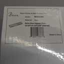 AceOrbit 2 Pcs 3-1/8 x 12-3/4 x 3/8 Inch Glass Shower Shelf for Shower Niche Break-Resistant Easy Install Clear Glass Support for DIY Storage Decor