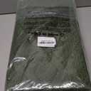 COSY HOMEER 48x20 Inch/30X20 Inch Kitchen Rug Mats Made of 100% Polypropylene 2 Pieces Soft Kitchen Mat Specialized in Anti Slippery and Machine Washable for Home Kitchen,Green (20"x30"+20"x48")