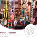 ARTIBETTER Barbed Wire Thorns Jewelry Pendant: 60Pcs Necklace Thorn Pendant Alloy Connector Charms for DIY Jewelry Making Crafting Silver