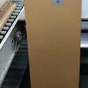 5 Panel Short Room Divider Screen,Beige Freestanding Partition,Small Bamboo Panel Divider for Room Seperation,3.95 FT Tall