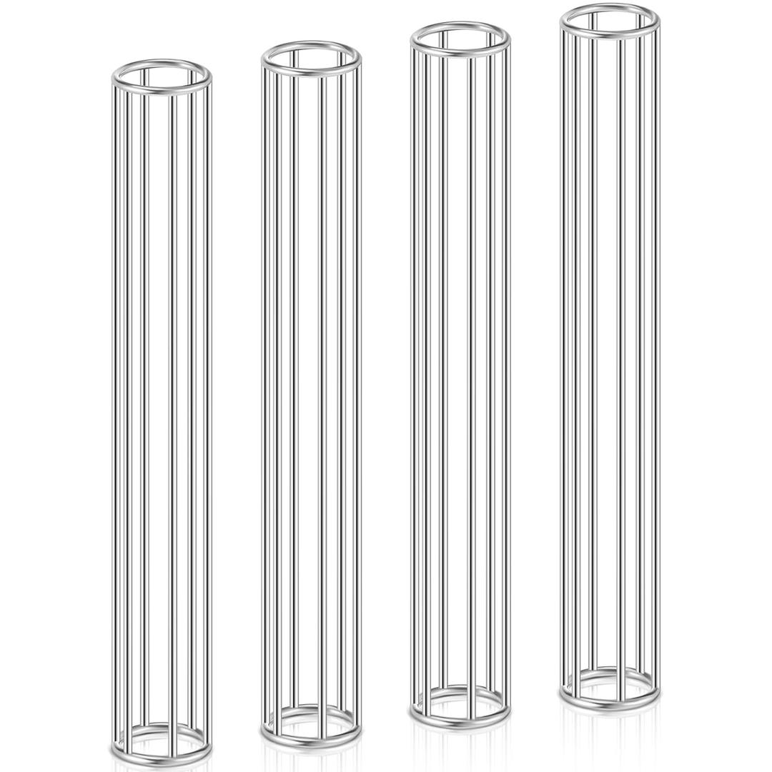 Zonon 4 Pcs Metal Cage Applicator Tubular Gauze Applicator Cage Tube Gauze Bandage Tubular for Homes Offices
