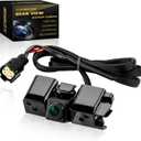 Backup Camera Rear View Compatible with 2014 2015 Chevy Silverado Cheyenne GMC Sierra 1500 2500 HD 3500 HD Night Vision Park Assist Reverse Camera Replaces# 22803702, 23306741, 84143039, PAC13
