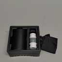 Portable Air Pump for Inflatables, Ultra-Mini Air Mattress Pump 4X with 1600mAh Battery & Camping Light, USB Rechargeable Air Pump for Swimming Rings, Pool Floats, Sleeping Pads, Vacuum Storage Bags (Black)