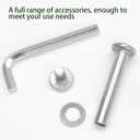 8PCS Inline Skate Wheels Screws, 6mm OD Roller Skate Bearings Screws 30mm & 35mm Skate Wheel Socket Screw, Roller Blades Replacement Skate Hardware Skate Wheel Axles Socket Screws