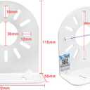 L-Shape Dome Camera Bracket,Universal Wall Ceiling Mount Bracket for Security CCTV Hikvision Dome Camera, CCTV Security Camera Mount Bracket/(2 Pack)