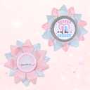 Keeper Of The Gender Pin Boy Or Girl Unveiling Ribbon Button Pin Pink Or Blue Gender Reveal Ideas For Gender Reveal Party Decorations Baby Shower Supplies