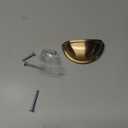 Amerock BP53010CZ Champagne Bronze Cabinet Cup Pull | 3 inch (76mm) Center-to-Center Cabinet Hardware | Cup Pulls | Furniture Hardware | Drawer Pull