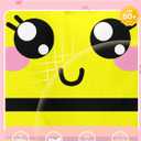 Girls One Piece Swimsuits Toddler Cute Ruffle Bathing Suits Quick Dry Beach Swimwear Size 2-7 Years (Yellow Bee)