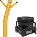 MOUNTO 20ft Air Inflatable Tube Guy Puppet Dancing Man with 1HP Blower Complete Set (Yellow)