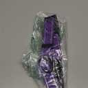 Reflective Dog Collar, Adjustable Soft Neoprene Padded Nylon Pet Collars with Buckle for Medium Dogs, Purple,M