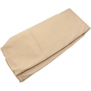 BESPORTBLE 3.6m Triangle Sun Shade Sail Canopy Outdoor Sand Yellow for Patio Garden Pool Backyard Use