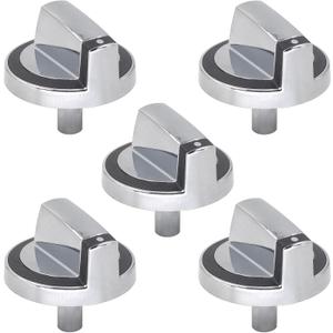 W10284885 Control Knob Compatible with Whirlpool G7CG3665XS00 G7CG3064XB00 G7CG3064XS00 G7CG3665XB00 Replaces 1874811 AP6018699 PS11752001 EAP11752001 PD00005137 (5)