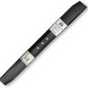 Terre Products, Single Medium Lift Lawn Mower Blade, 22 Inch Decks, Compatible with Toro Recycler, Replacement for 104-8697-03, 108-9764-03, 131-4547-03