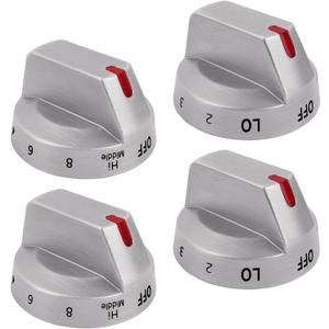 DG94-03500V DG94-03500W for Samsung Electric Stove knobs Replacement,DG94-03500A/Z (4PCS) for Samsung Stove Knob Replacements Compatible with NE63T8111SS/AA NE63T8311SS/AA
